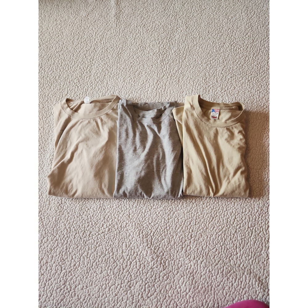 Foot Locker and Jensen Combed cotton crew neck short sleeve T-shirt set of 3